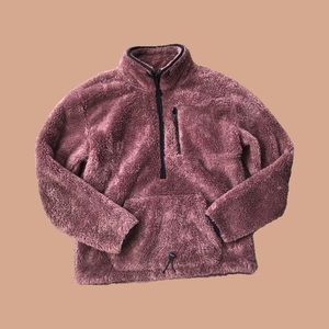 Women half zip sweater